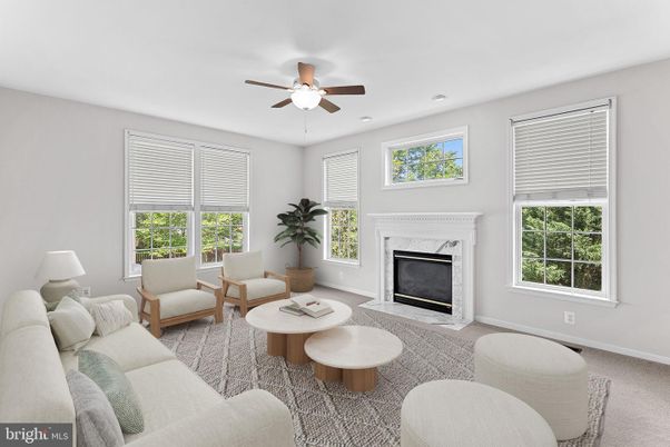 Fireplace, Interior, Living room, Recessed Lighting