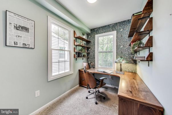 Home Office, Interior, Recessed Lighting