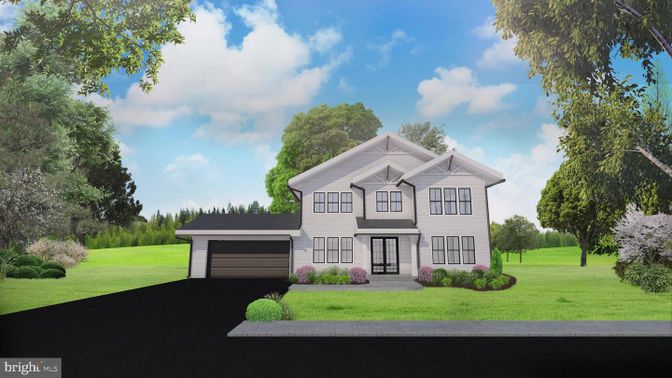 Attached, Exterior, Facade, Farmhouse