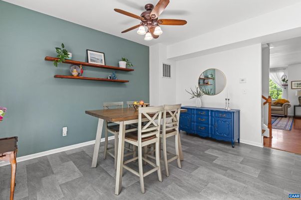 Dining room, Interior, Wood Texture Flooring