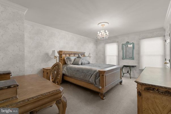 Bedroom, Chandelier, Interior