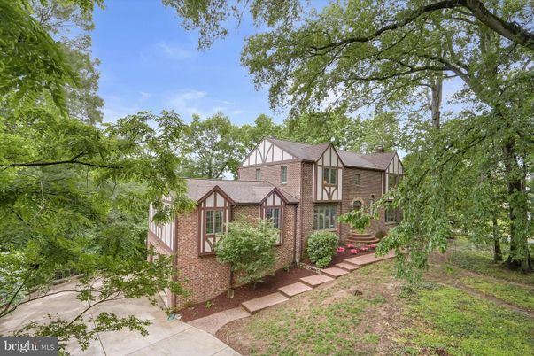 Exterior, Facade, Brick Facade, Tudor Revival