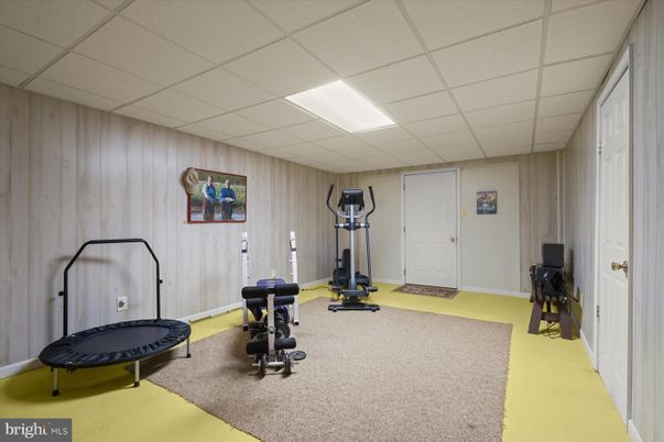 Fitness Equipment, Interior, Recessed Lighting