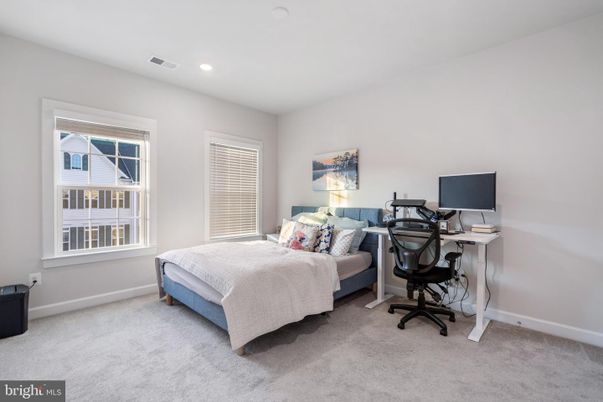 Bedroom, Home Office, Interior, Recessed Lighting
