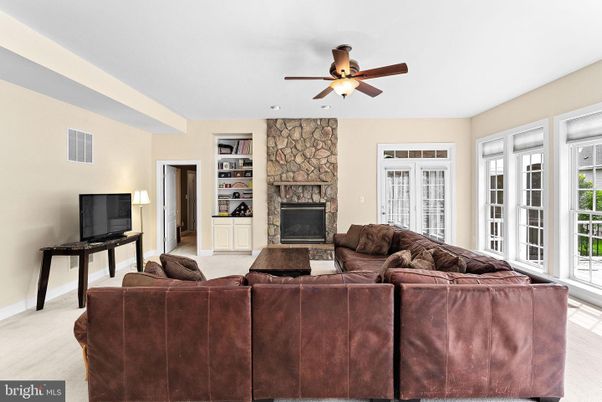 Fireplace, Interior, Living room, Stone Walls