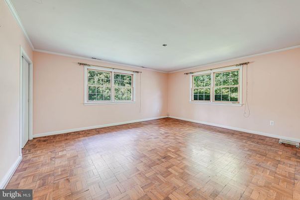 Empty room, Interior, Wood Texture Flooring