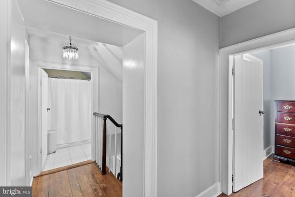 Bathroom, Chandelier, Interior, Wood Texture Flooring