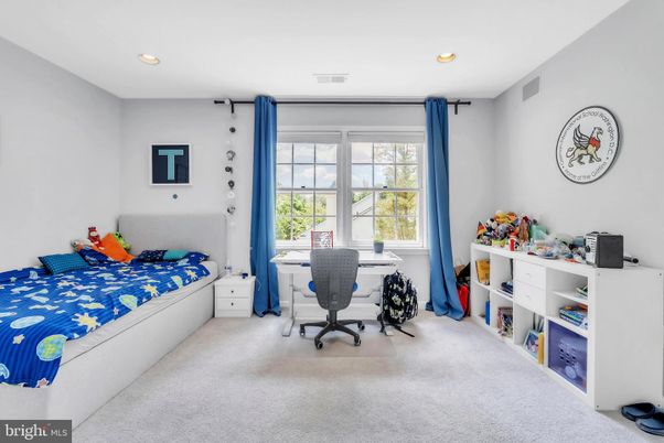 Bedroom, Home Office, Interior, Recessed Lighting