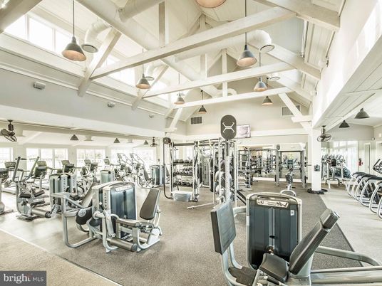 Fitness Equipment, Gym, Interior