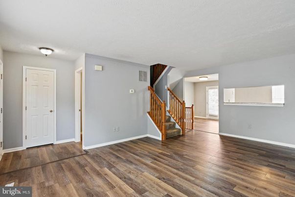 Empty room, Interior, Wood Texture Flooring