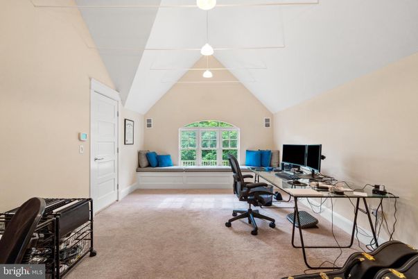 Home Office, Interior, Pendant Lights