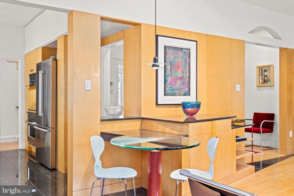 Dining room, Interior, Kitchen, Pendant Lights, Wooden Walls