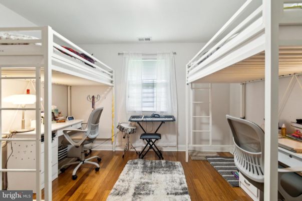Home Office, Interior, Wood Texture Flooring