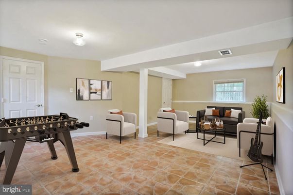 Game Room, Interior, Living room