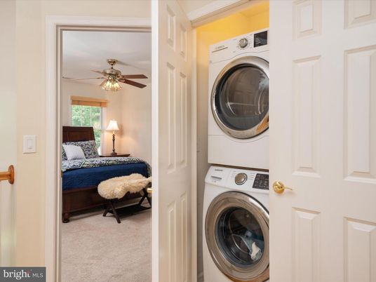 Bedroom, Interior, Utility Closets, Washer
