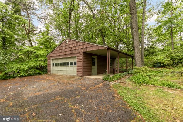 Backyard, Detached Garage, Exterior