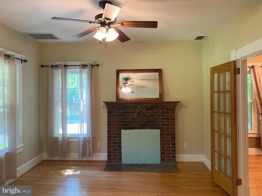 Fireplace, Interior, Wood Texture Flooring