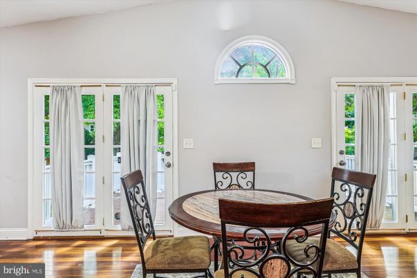Dining room, Interior, Wood Texture Flooring
