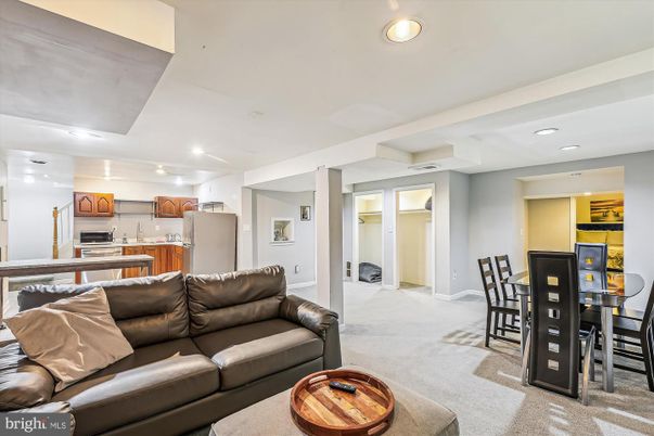 Dining room, Fireplace, Interior, Kitchen, Living room, Recessed Lighting