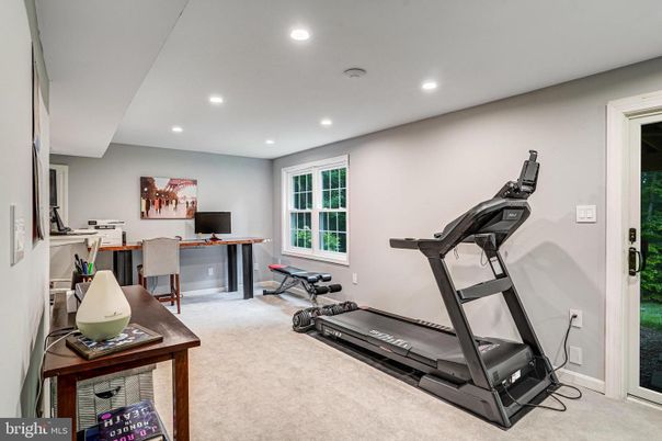 Fitness Equipment, Interior, Recessed Lighting