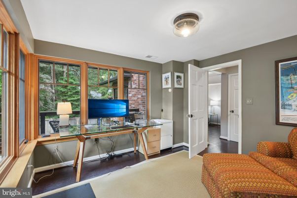Home Office, Interior, Wood Texture Flooring