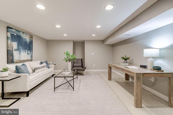 Home Office, Interior, Living room, Recessed Lighting