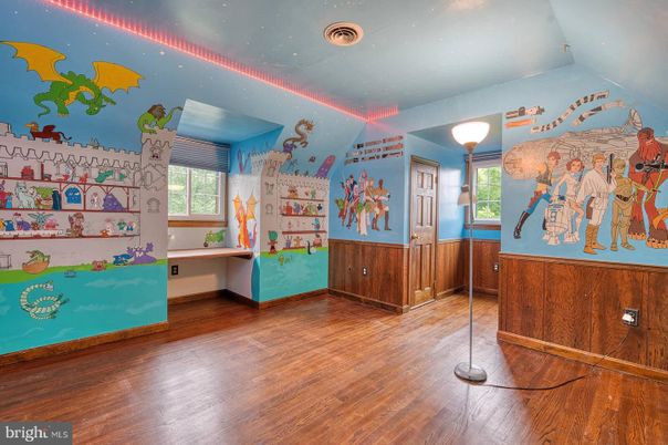 Empty room, Interior, Wood Texture Flooring