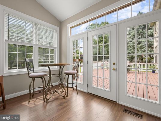 Interior, Sun Room, Wood Texture Flooring
