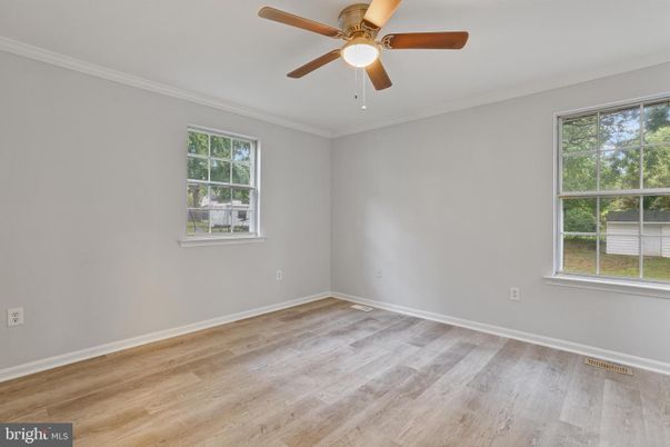 Empty room, Interior, Wood Texture Flooring