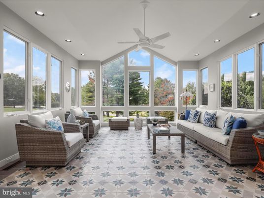 Interior, Living room, Recessed Lighting, Sun Room