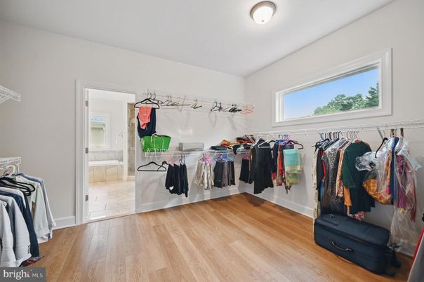 Interior, Walk-in Closets, Wood Texture Flooring