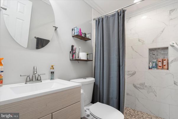 Bathroom, Interior, Marble Walls