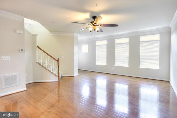 Empty room, Interior, Wood Texture Flooring