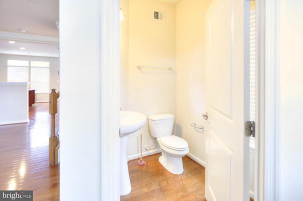 Bathroom, Interior, Recessed Lighting, Wood Texture Flooring