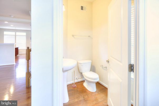 Bathroom, Interior, Recessed Lighting, Wood Texture Flooring