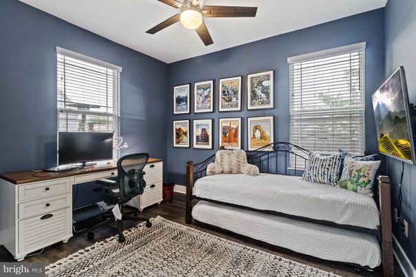 Bedroom, Home Office, Interior, Wood Texture Flooring