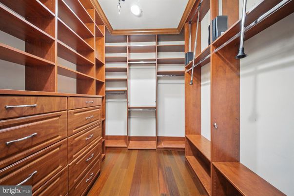 Interior, Walk-in Closets, Wood Texture Flooring