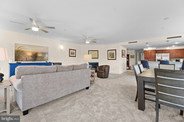 Dining room, Interior, Kitchen, Living room, Pendant Lights, Recessed Lighting