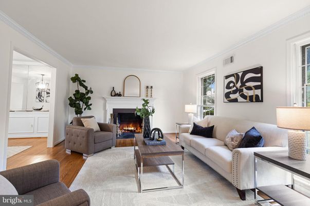 Fireplace, Interior, Living room, Pendant Lights, Wood Texture Flooring