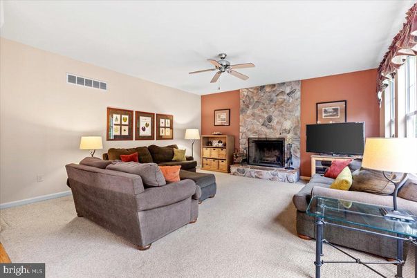 Fireplace, Interior, Living room, Stone Walls