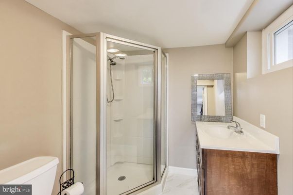 Bathroom, Glass Shower, Interior, Marble