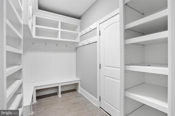 Interior, Walk-in Closets, Wood Texture Flooring