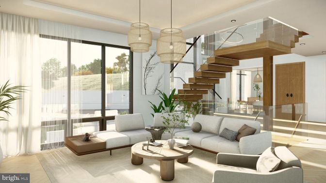 Interior, Living room, Pendant Lights, Recessed Lighting