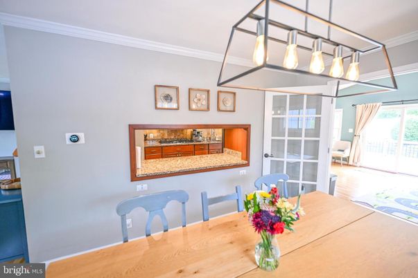 Dining room, Interior, Wood Texture Flooring