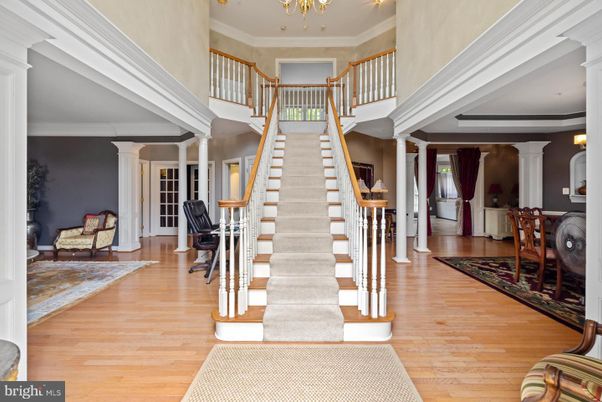 Chandelier, Interior, Wood Texture Flooring