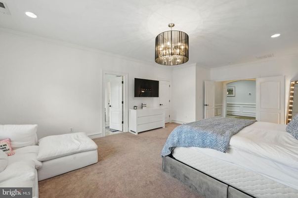 Bedroom, Interior, Pendant Lights, Recessed Lighting