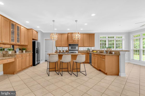 Interior, Kitchen, Pendant Lights, Recessed Lighting