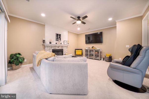 Fireplace, Interior, Living room, Recessed Lighting