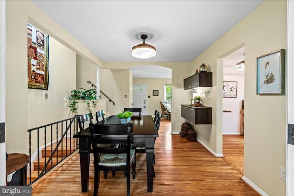 Dining room, Interior, Wood Texture Flooring