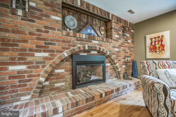 Fireplace, Interior, Stone Walls, Wood Texture Flooring